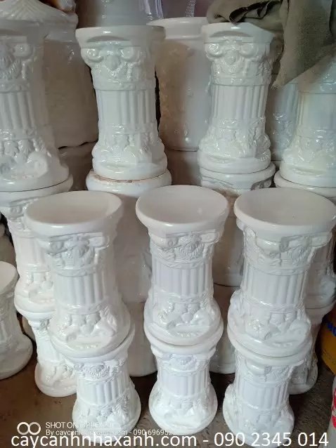 Đôn sứ trụ tròn 25 x 45