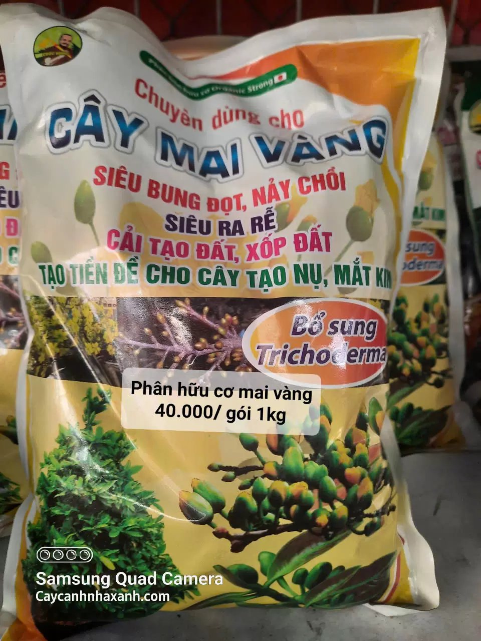 Phân Hữu cơ Mai vàng - 1kg