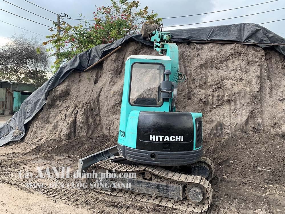 Đất thịt/đất đen trồng cây giao xe ben 4m³ 3