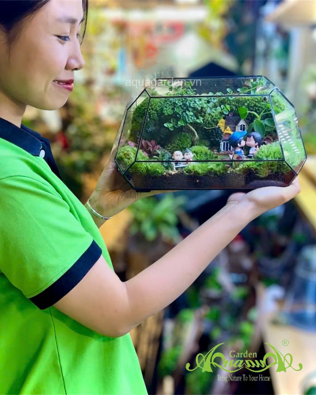 Terrarium 397 - “An Nhiên Nhà Mình” – món quà tặng tân gia ý nghĩa | AquaGarden 3
