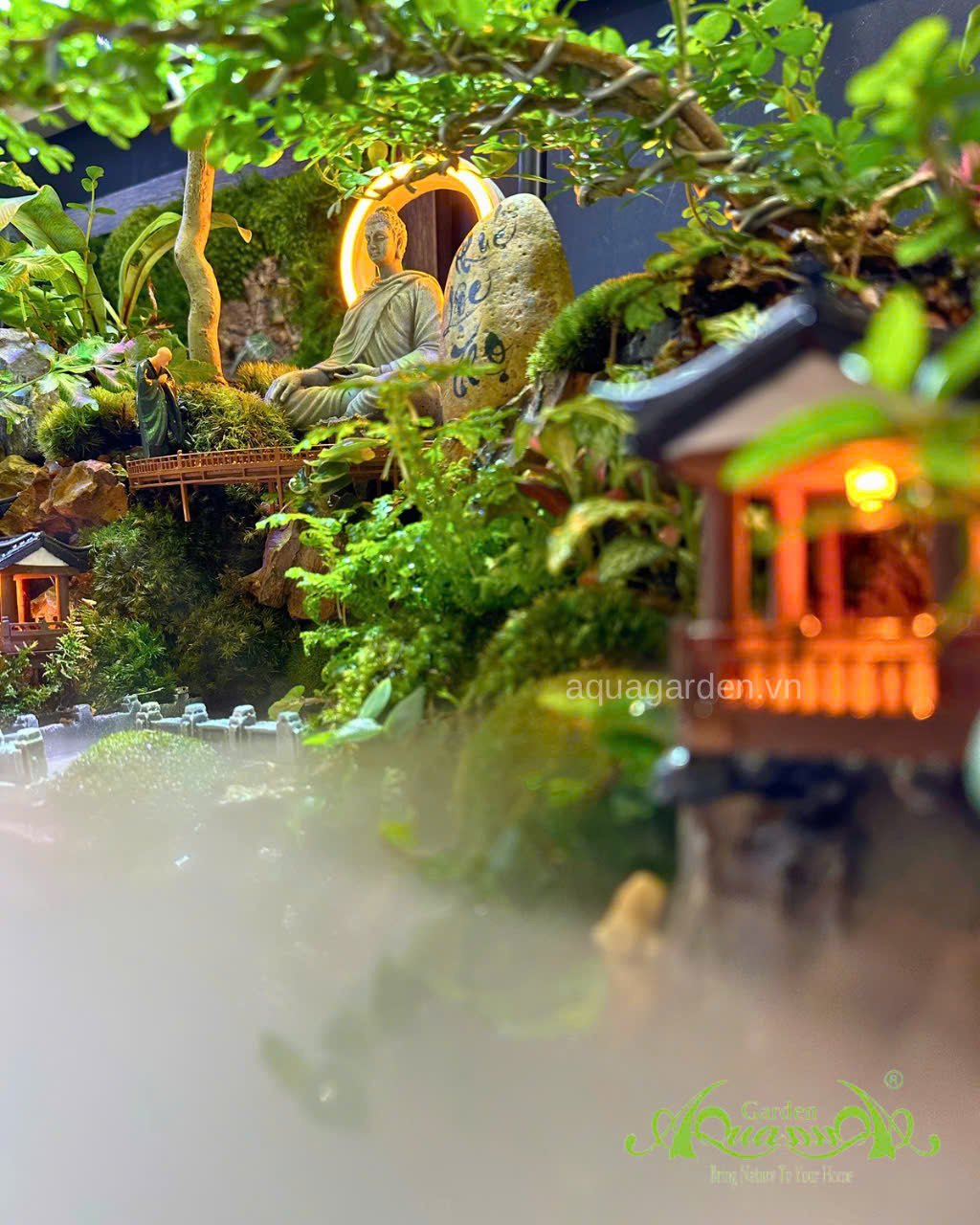 Hồ bán cạn - Zenlight Valley – phong cách thiền với ánh sáng Zen huyền ảo 3