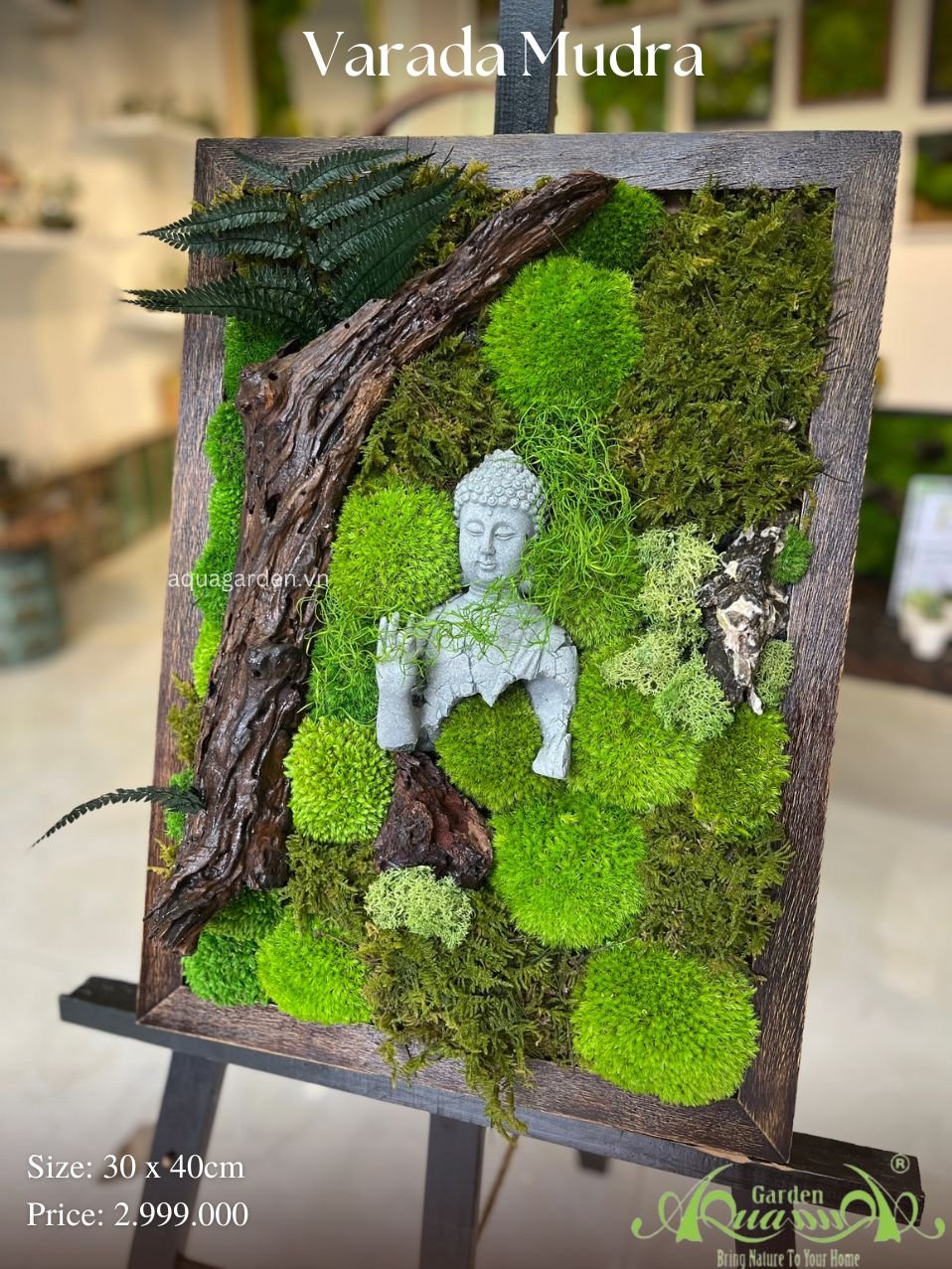 Tranh rêu bảo tồn - Vahadra Mudra